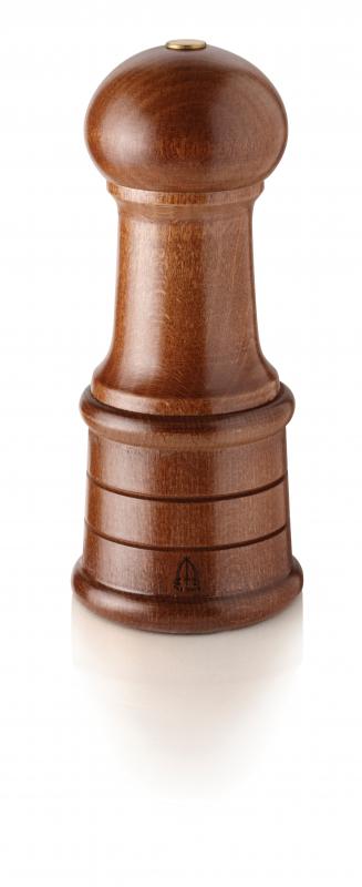 Spices Collection - 15-cm Dark Italian Nutmeg Grinder Long Seasoned Beech Wood